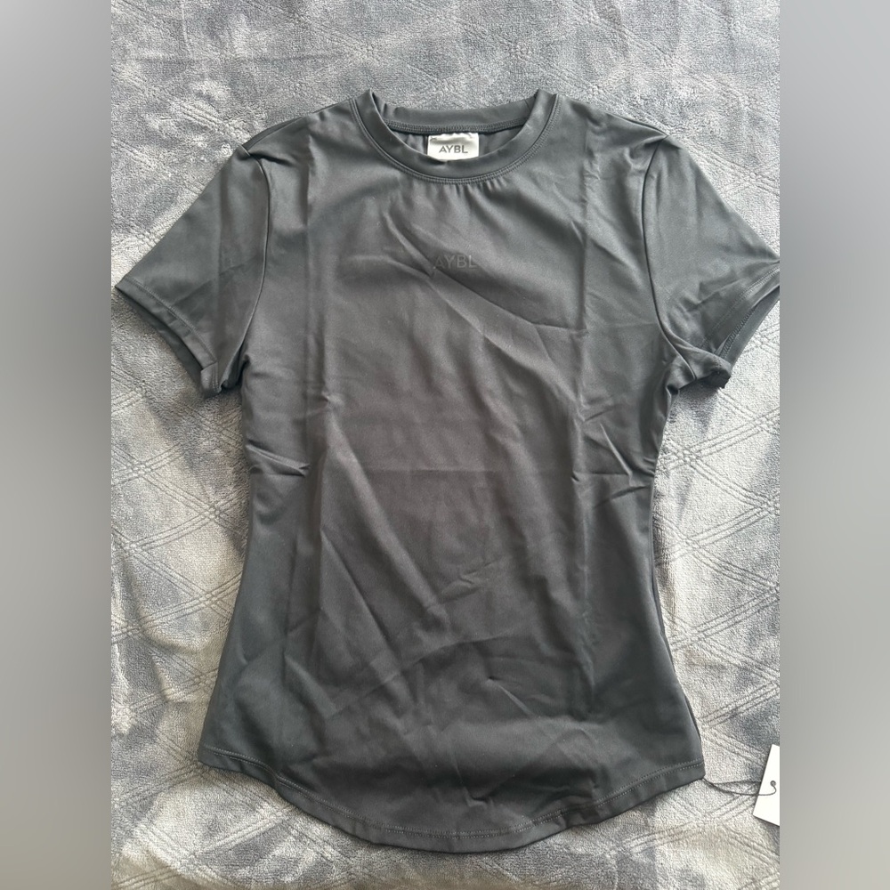 AYBL Sculpt Black Tee